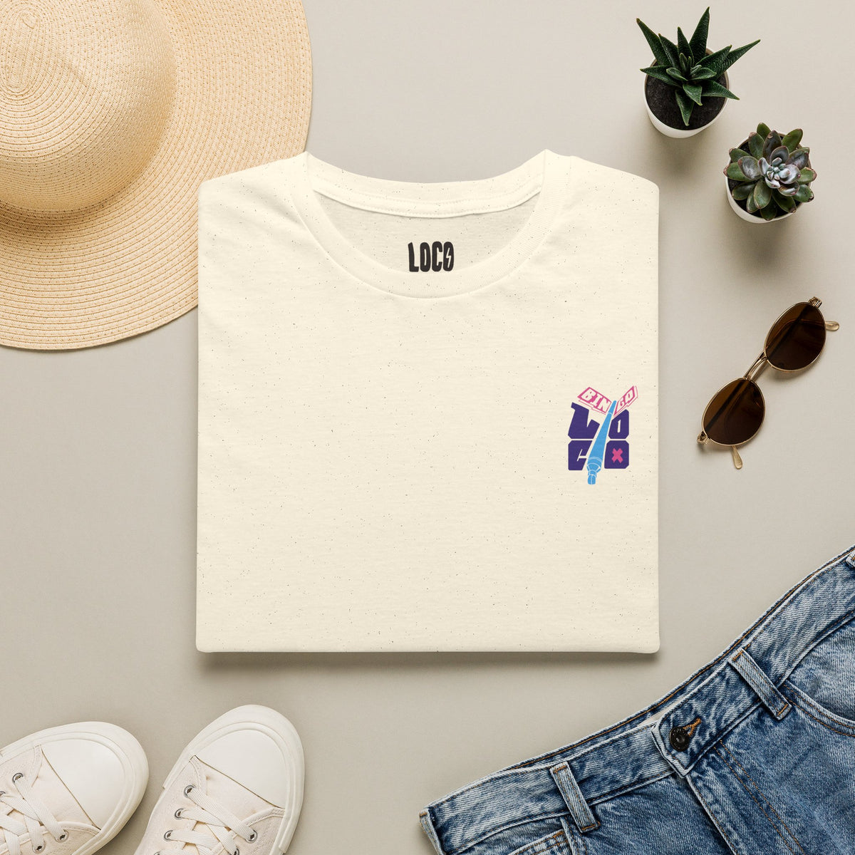 Bingo Loco Marker Graphic T-Shirt