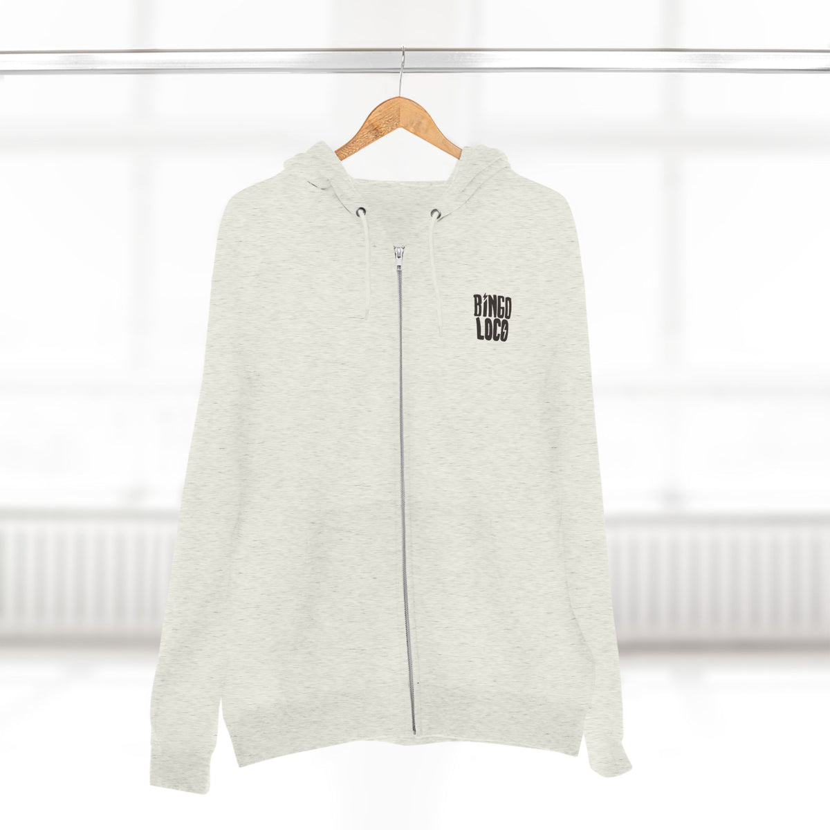 Retro Jukebox Zip Hoodie — Colorful Music Graphic Hoodie