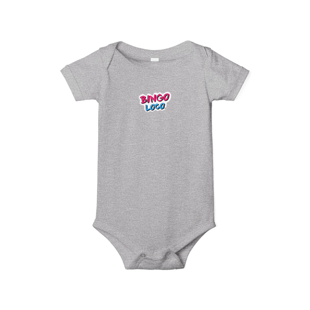 Infant One-Piece Bodysuit — 'Bingo Logo' Cute Baby Romper