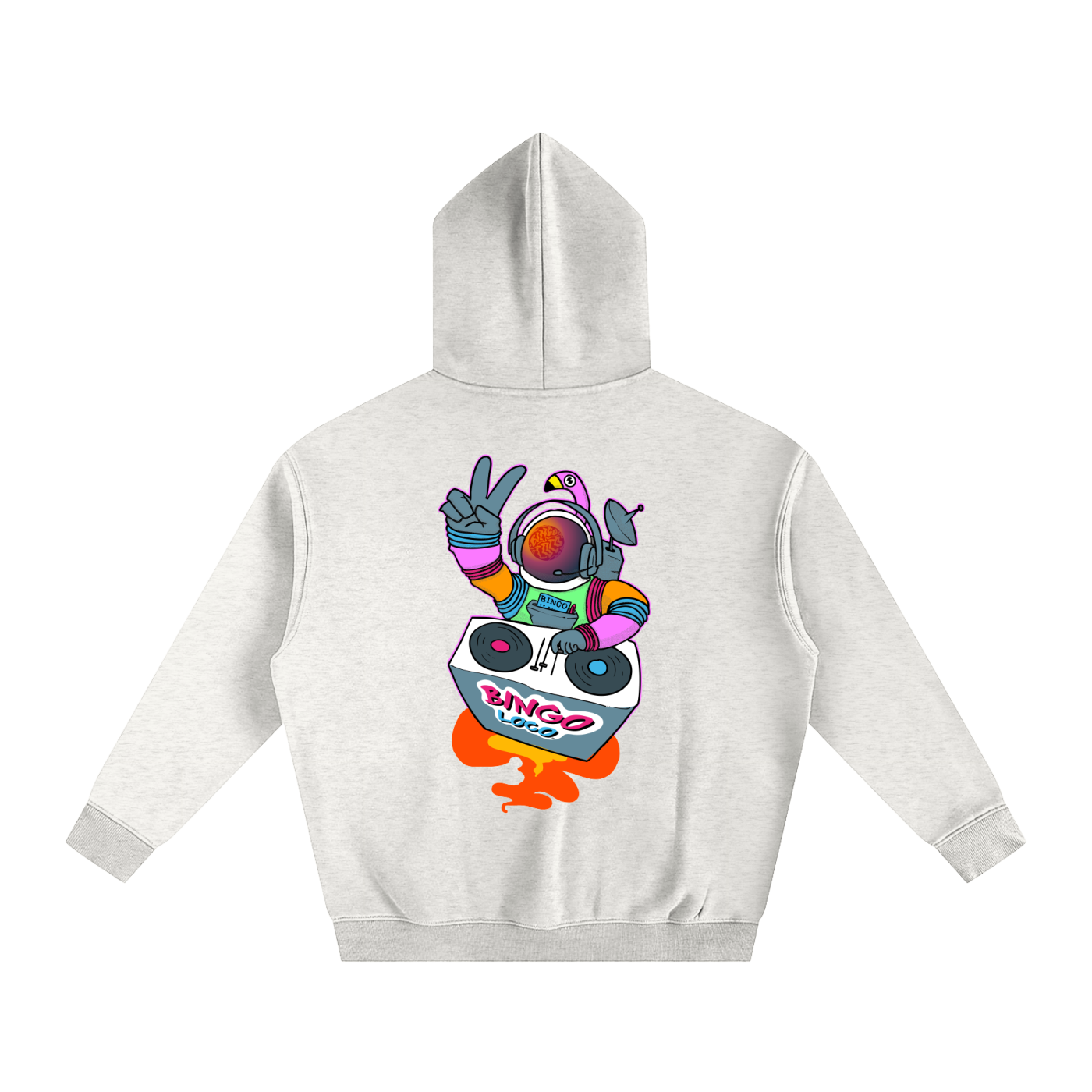 Oversize Fleeced Hoodie