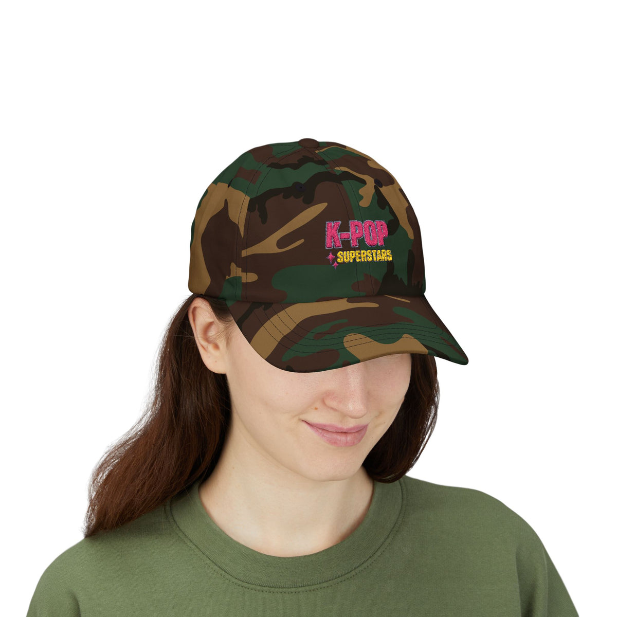 K-POP Superstars Dad Cap — Embroidered K-Pop Hat for Fans