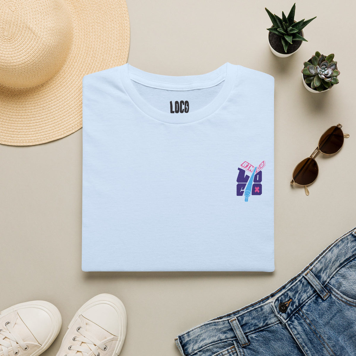 Bingo Loco Marker Graphic T-Shirt