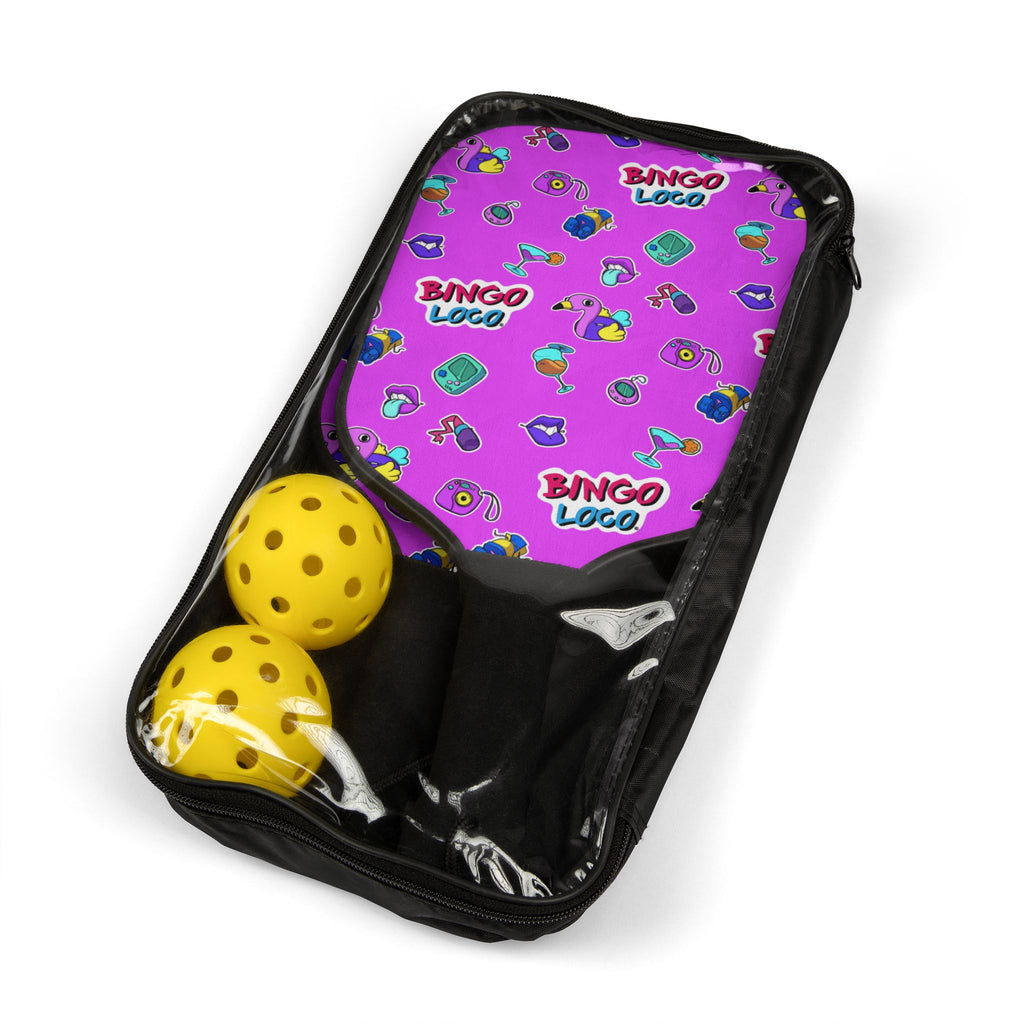 Bingo Loco Pickleball Kit – Fun Paddle Set with Balls