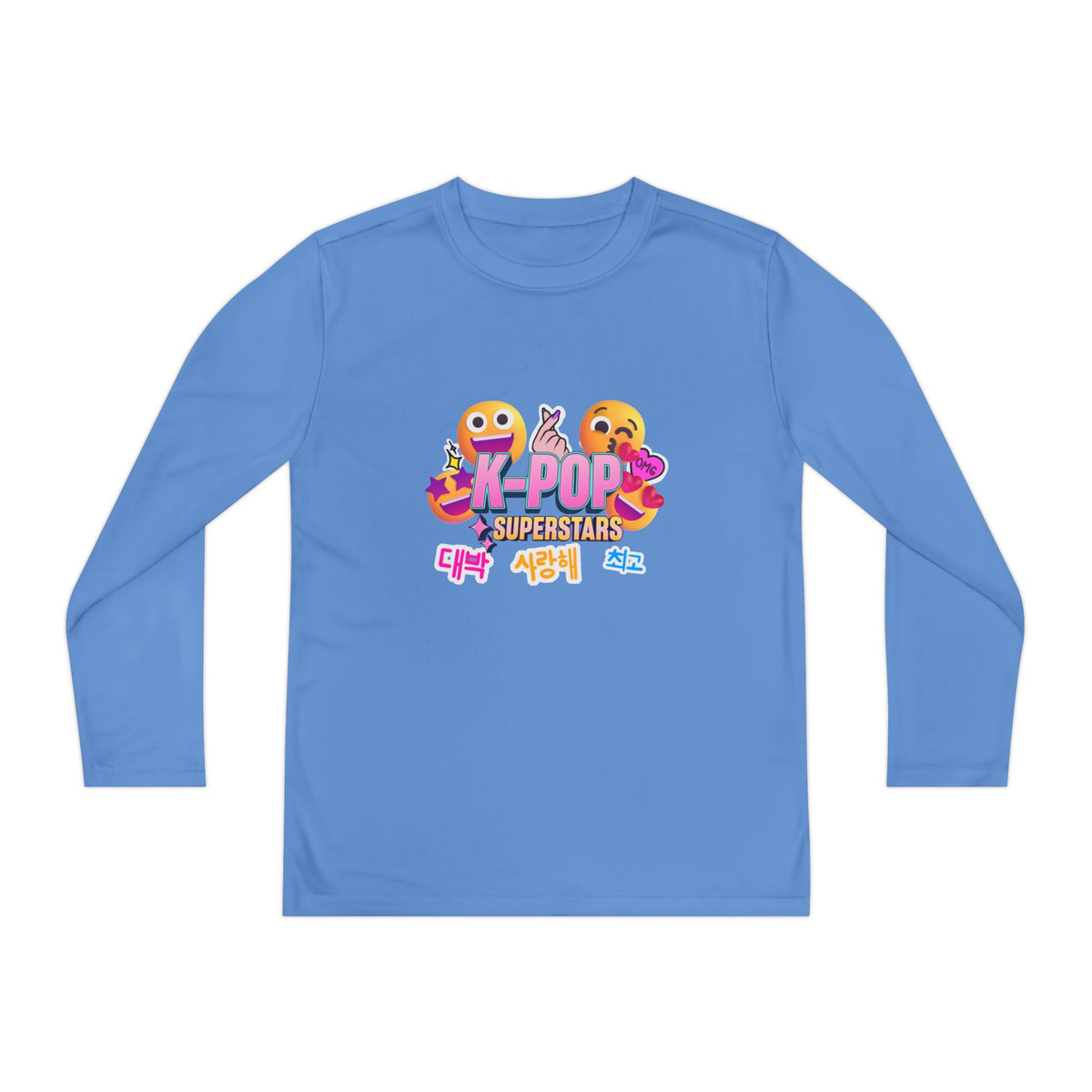 K-Pop Superstars Youth Long Sleeve Tee