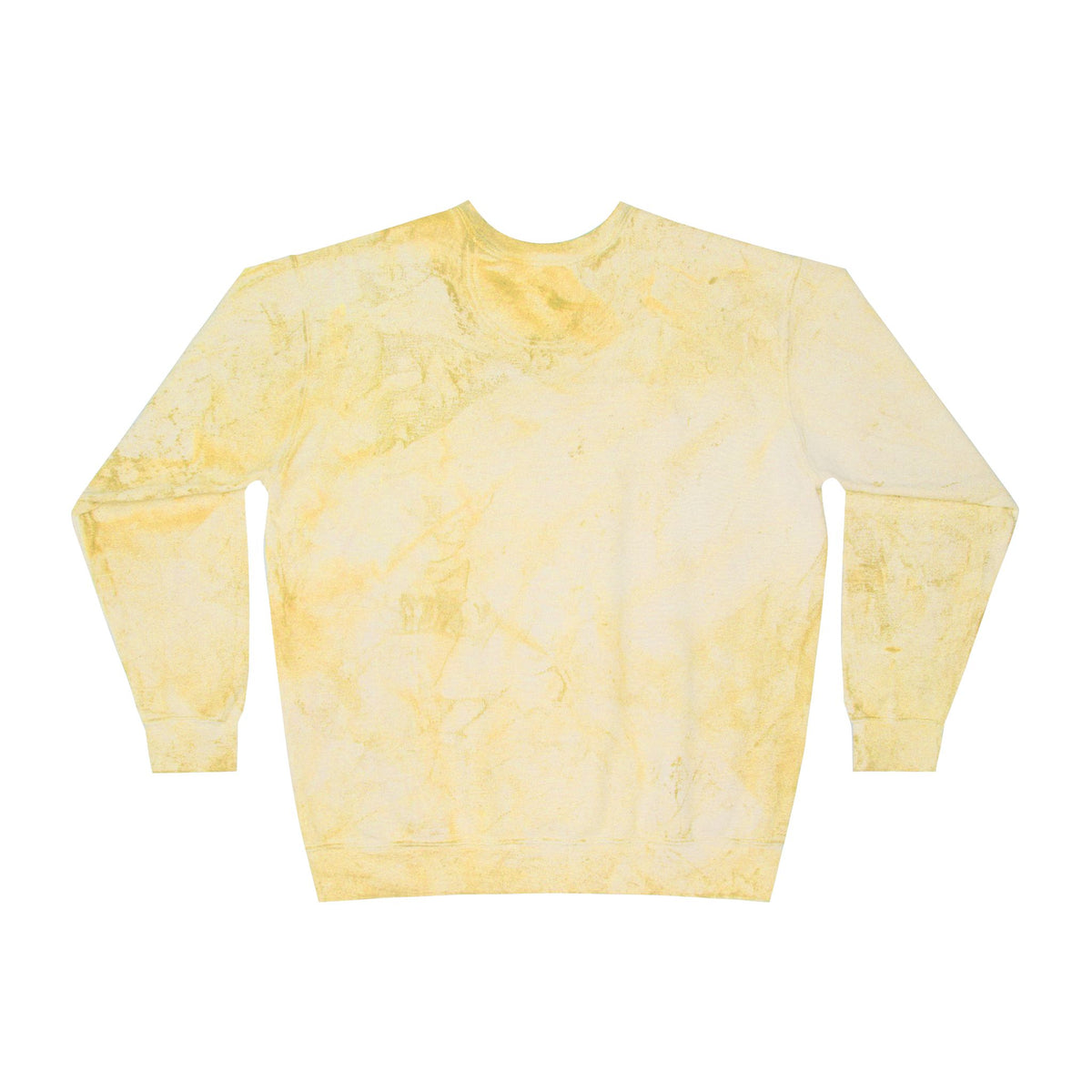 Color Blast Crewneck Sweatshirt — Logo Tie-Dye Design