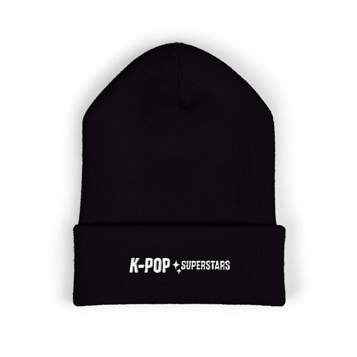 K‑Pop Superstars Embroidered Cuffed Beanie