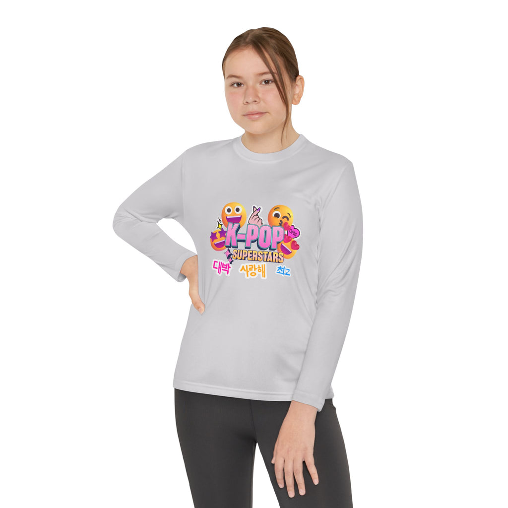 K-Pop Superstars Youth Long Sleeve Tee