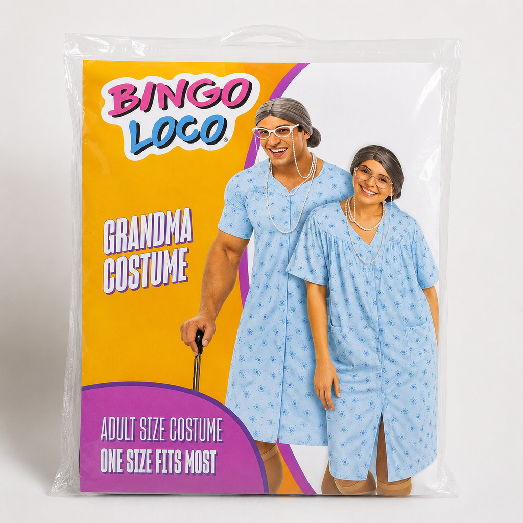 Bingo Loco Grandma Costume