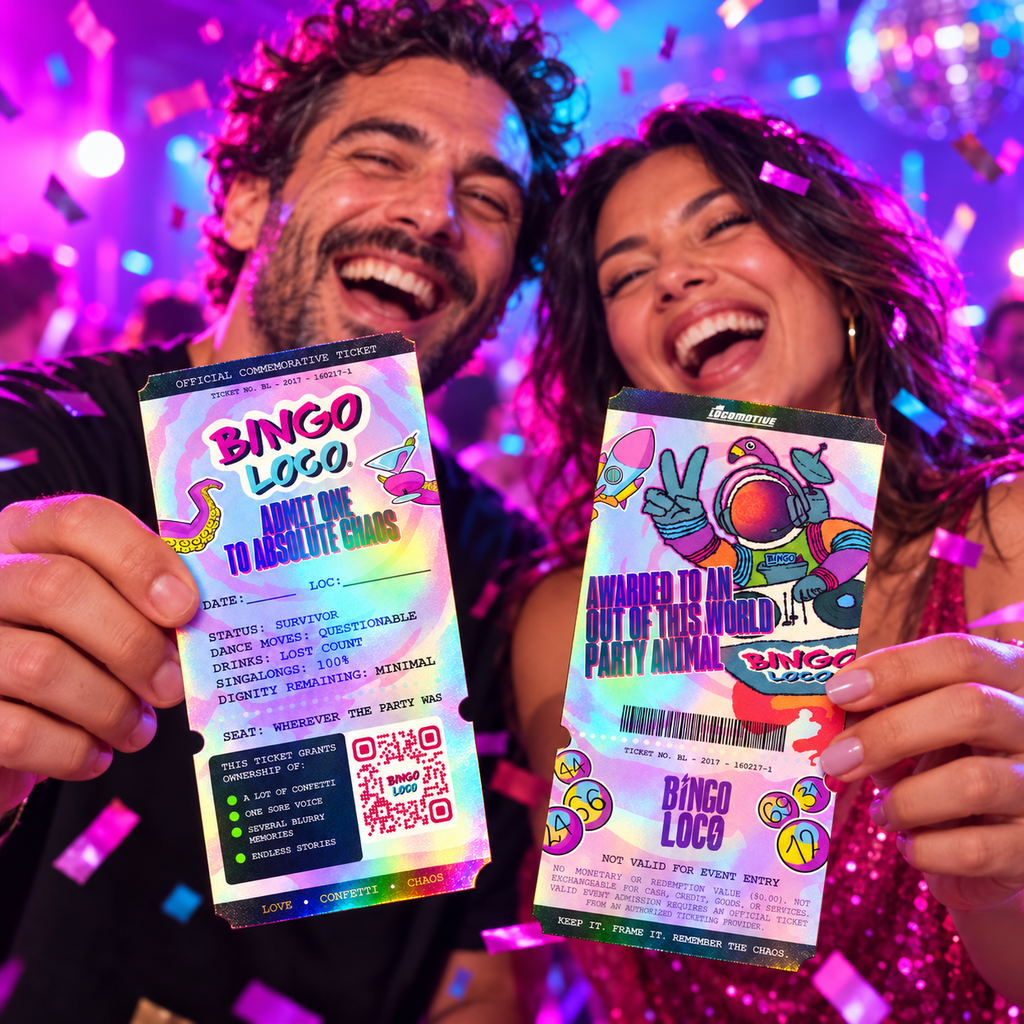 Souvenir Ticket - Bingo Loco