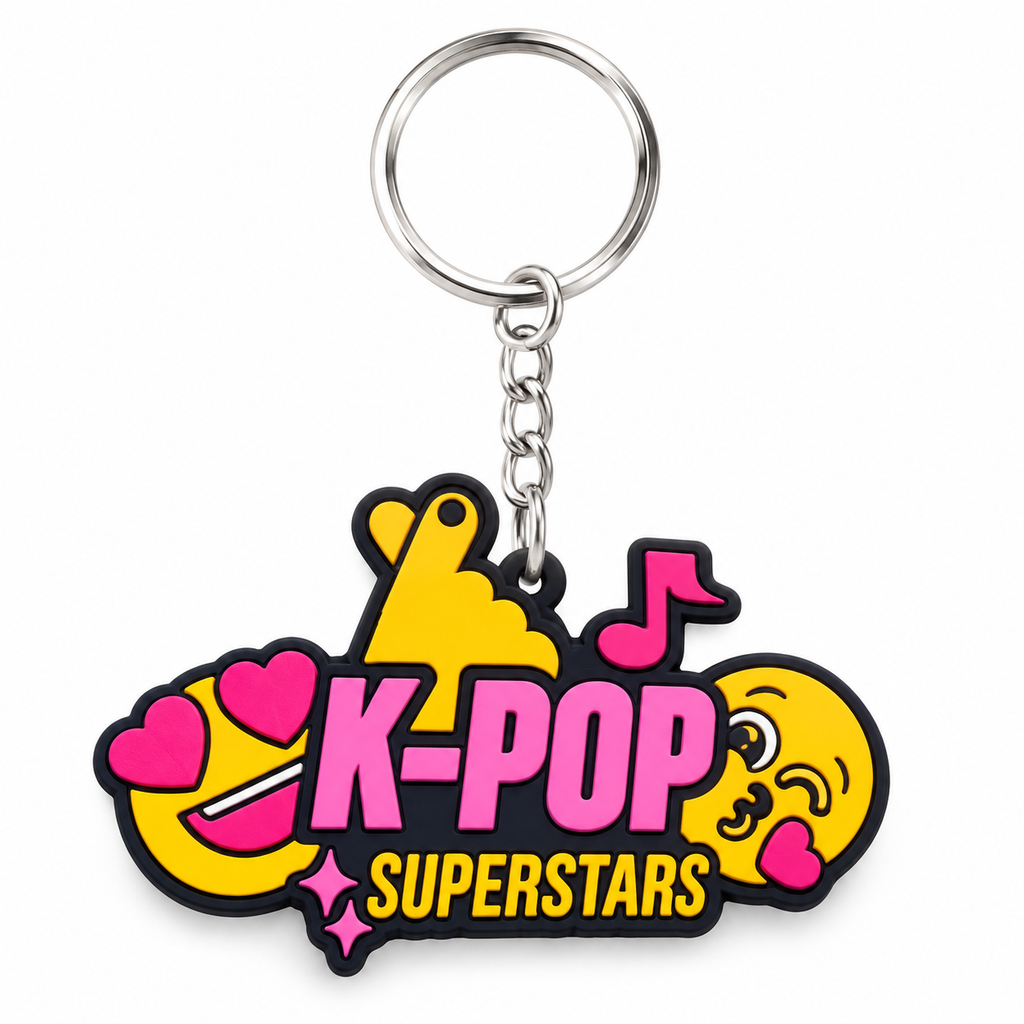 Rubber Keychain KPOP