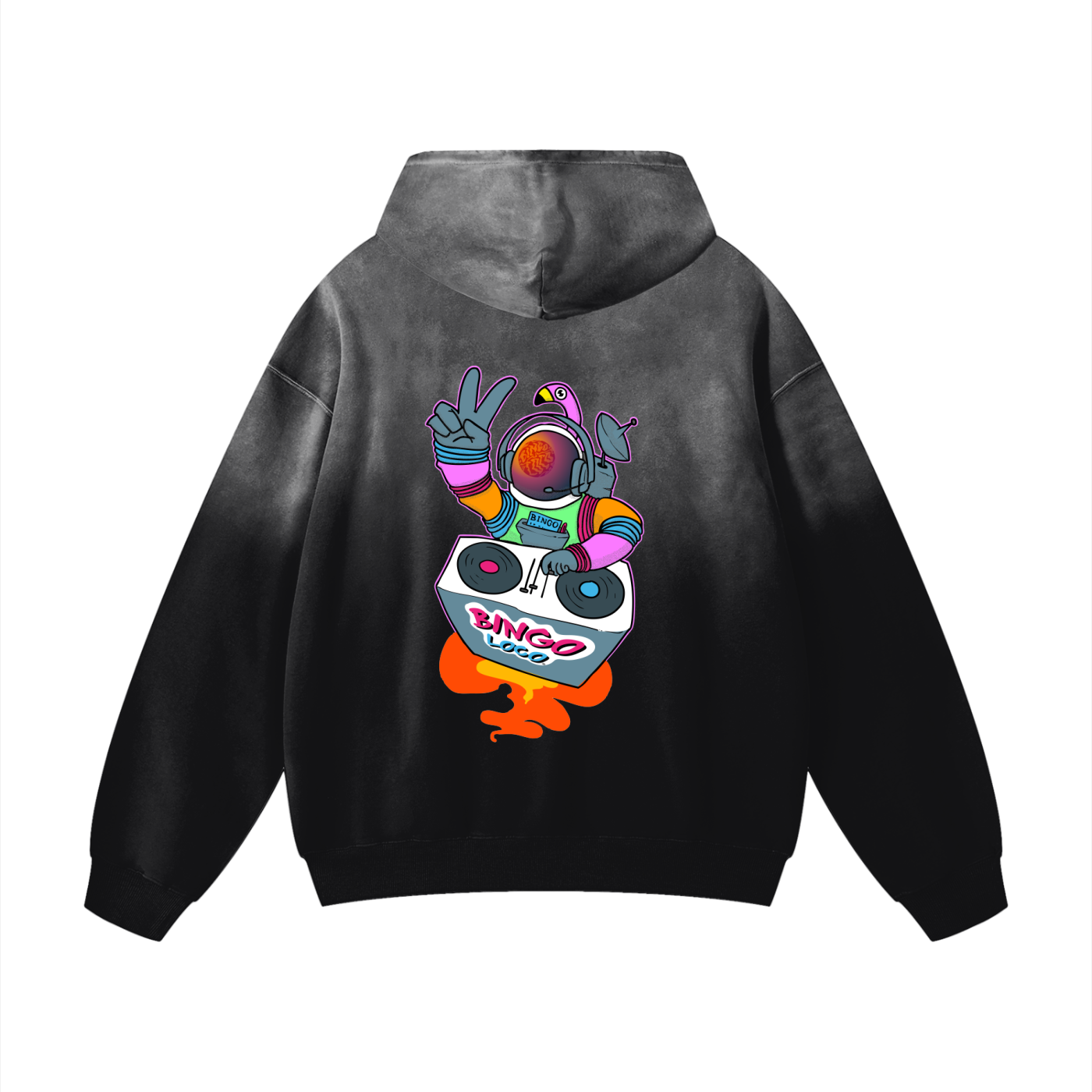 Heavyweight Sunfade Oversized Hoodie